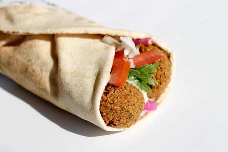 Falafel Bao Buns
